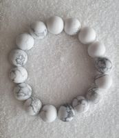 Bracelet Howlite Magnésite Mate