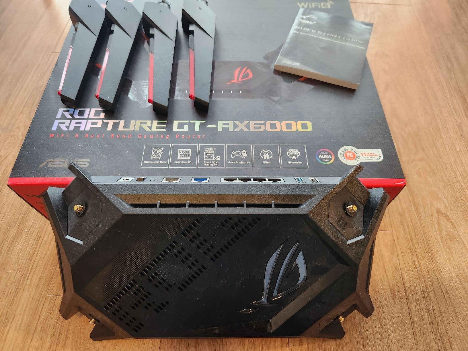 Asus Rapture GT-AX6000 WiFi 6 Router - Neuwertig (Neu (gemäss ...