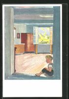 Albert Welti: das Zimmer des kleinen Jun