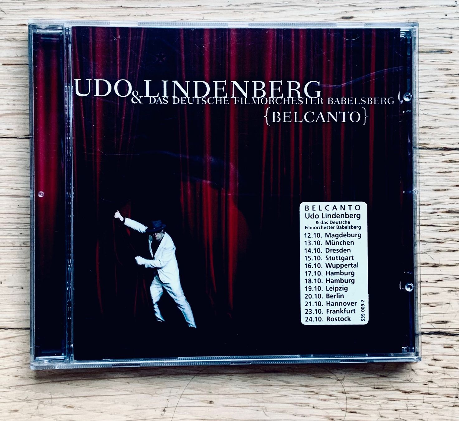 CD: Udo Lindenberg Belcanto – Usato da Zürich venduto da Fieber