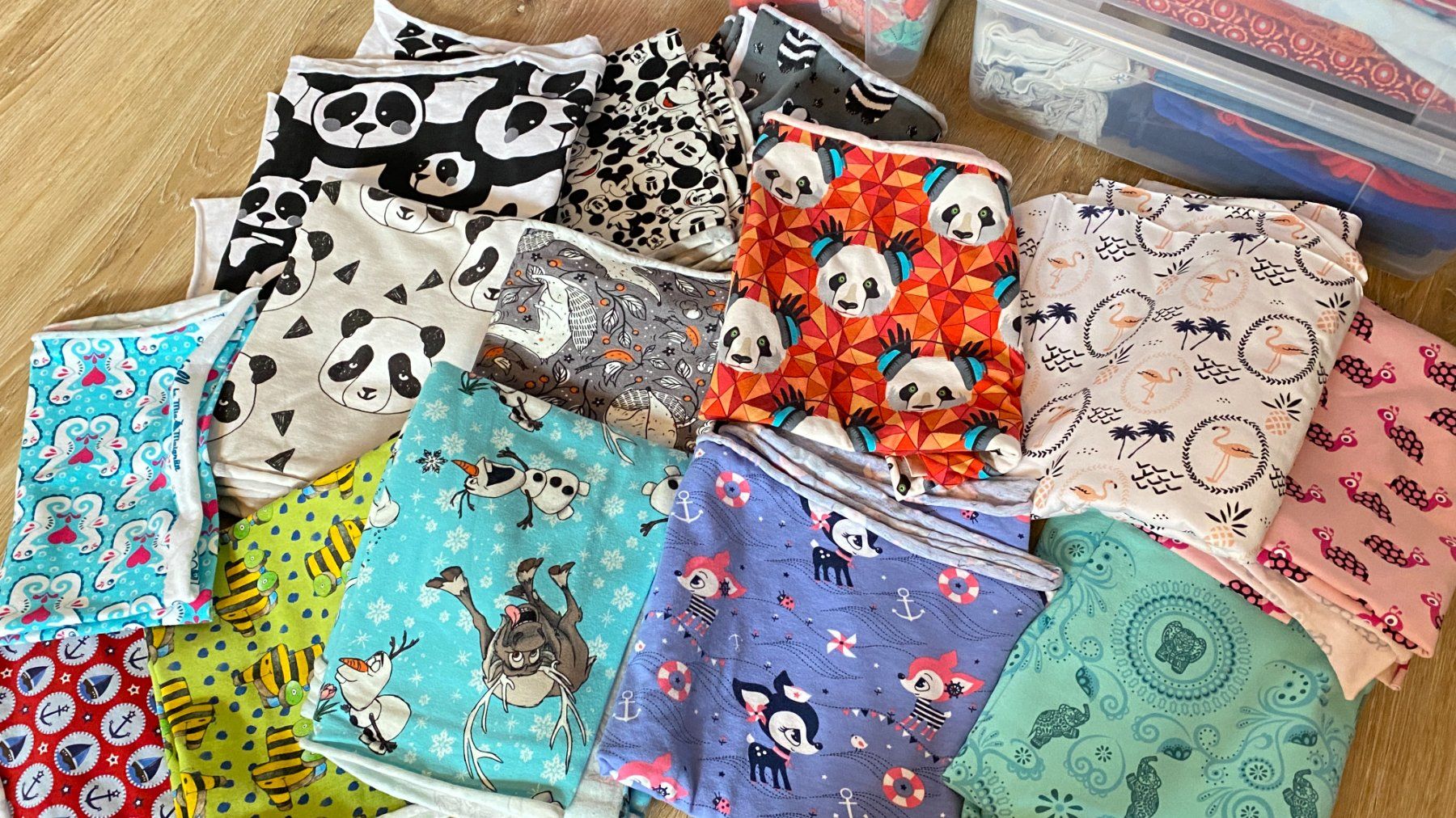 Stoffe: Sehr grosses Stoffpaket – Neu (gemäss Beschreibung) aus Rudolfstetten von ari-h 1