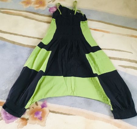 Géniale combi Overall jumpsuit sarouel, t. S/M, 100% coton