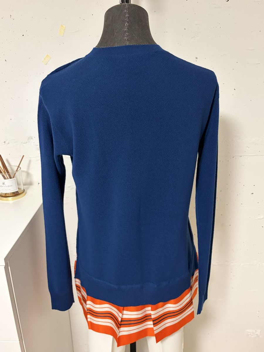Louis Vuitton Maglioni & Felpe: Louis Vuitton Pullover Merino Wool Silk Blau Grösse S – Nuovo (secondo la descrizione) da Sarnen venduto da vik_jw5z 3