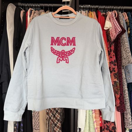 MCM Pullover, Gr. L, Hellblau, Top Zustand für den Frühling