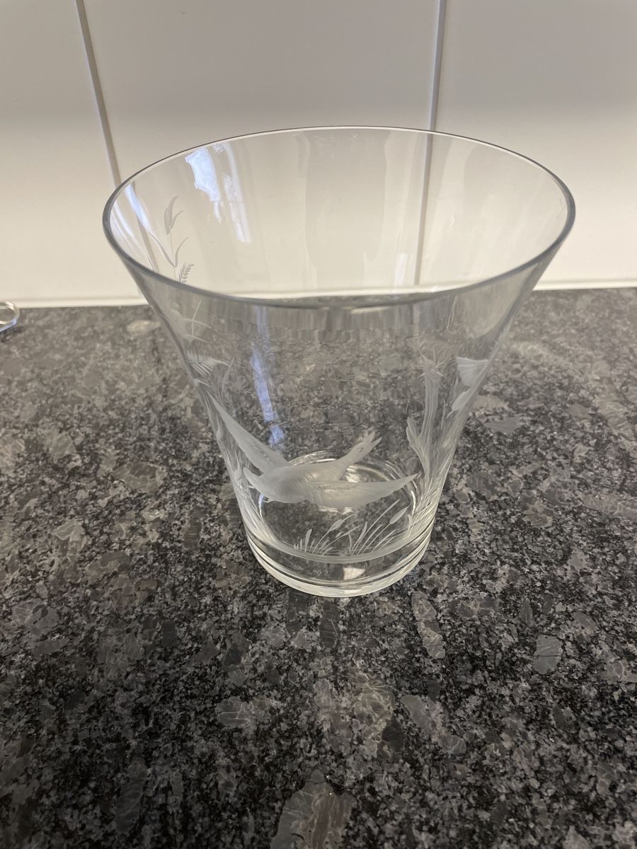 Vase & Récipients: Elegante Blumenvase mit Vogelmotiv – D'occasion à Zürich par spo_zxm7 3