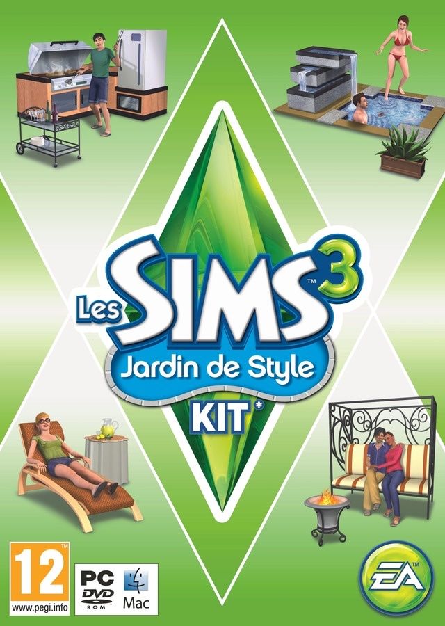 Spiele: Les Sims 3 Jardin de Style KIT – Gebraucht aus Volketswil von markdenzler