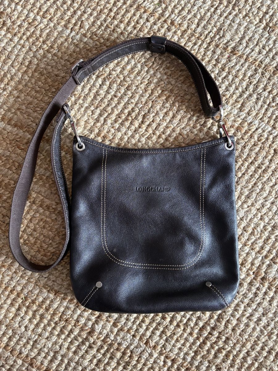 Longchamp Borse da donna: Crossover Leder, Longchamp – Usato da Azmoos venduto da alix001
