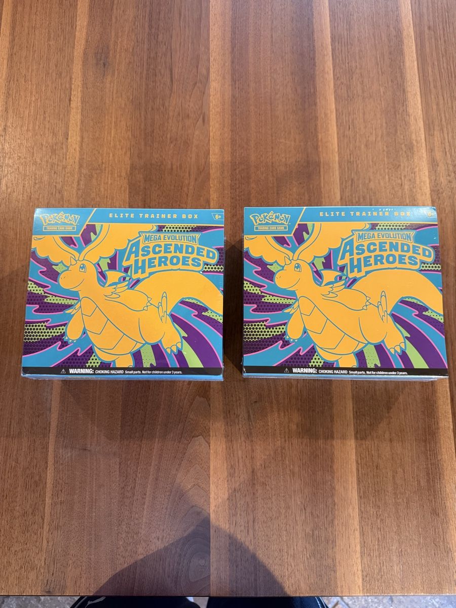 Pokémon Carte collezionabili: Pokémon ETB 2x Ascended Heroes  – Nuovo e nell'imballaggio originale da Embrach venduto da Fcbayern187
