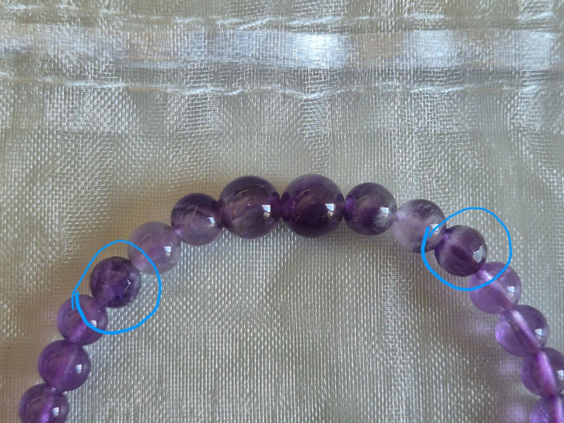 Bracciali & Braccialetti: Amethyst mit Citrin Armband 6mm – Nuovo e nell'imballaggio originale da Rüti ZH venduto da pep_l9zp 5