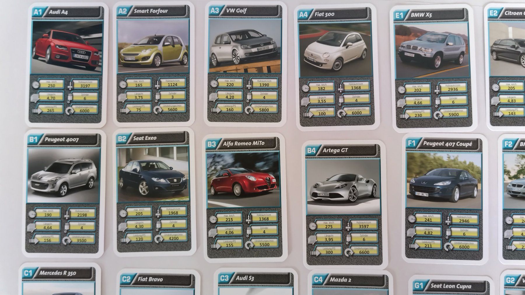 Giochi: Quartett - Autosalon ab Fr. 4.- / 32 Karten / Best Choice – Usato da Bellach venduto da JingleJerry 3