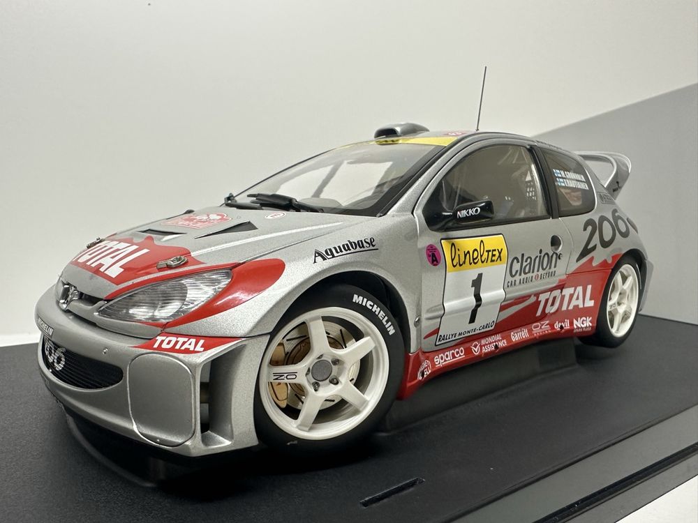 Peugeot 206 WRC, Testcar 1999, Grönholm/Delecour/Panizzi, no.99 [SKM104 (#L)] - 39,95€ : , Scale models