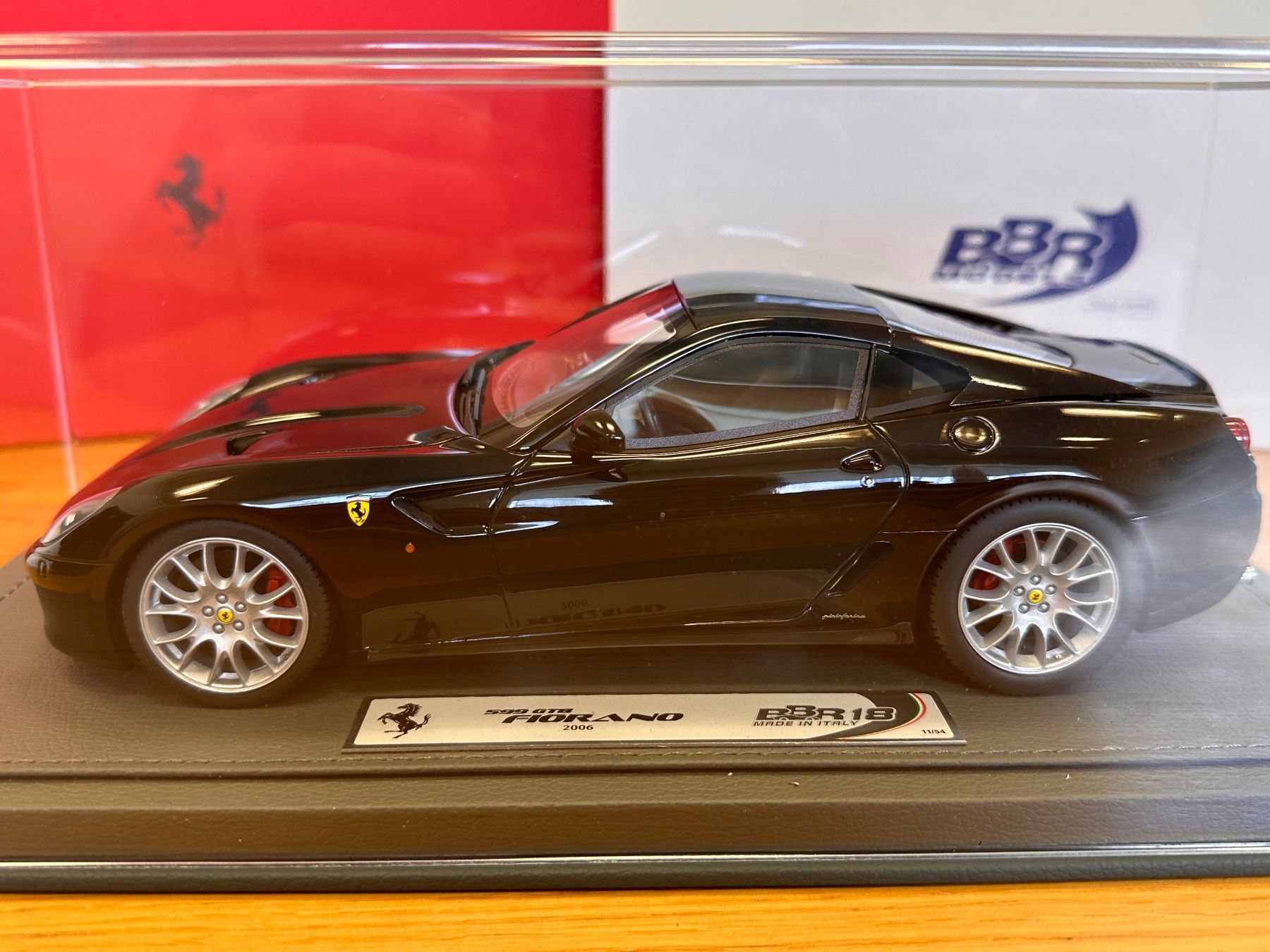 BBR Models Modellautos: Ferrari  599 GTB 1/18 nero Handschaltung – Neu und originalverpackt aus Stein AR von Krabbe2 1