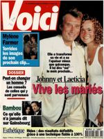 Johnny Hallyday / Laetitia -  Magazine Voici - 1996