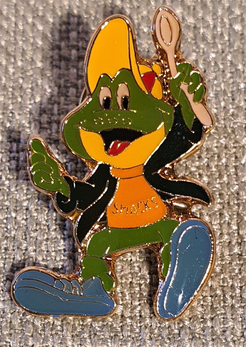 Broschen & Nadeln: A126 - Pin Kellogg  Kelloggs Frosch – Gebraucht aus Reinach BL von Boston-Verkauf
