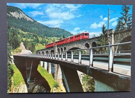 SOLISBRÜCKEN/GR mit Rhätischer Bahn