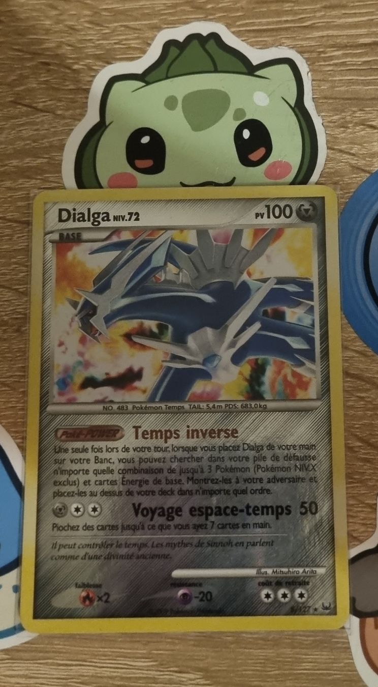 Pokémon Sammelbilder & Trading cards: Dialga reverse – Gebraucht aus St-Maurice von Woopersonal 2
