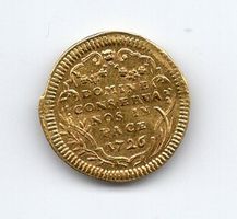 (1603) Zürich, ½ Dukat, 1726, Gold