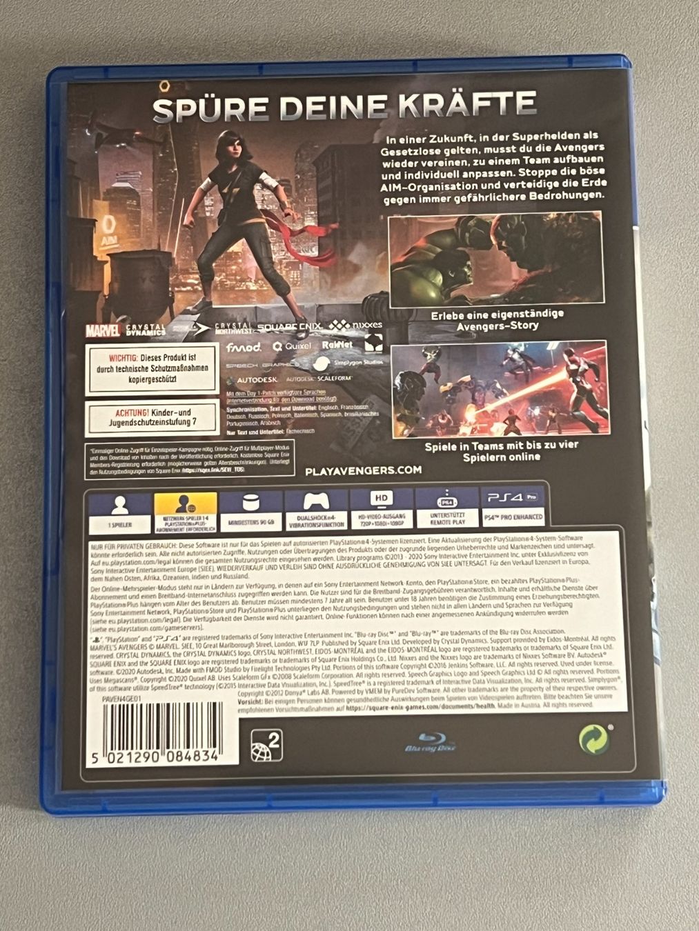 Sony Giochi: Marvels Avengers - PS4 & PS5 – Usato da Rivera venduto da poweradem05 1