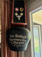 Kuhglocke Hochzeitsglocke Marianne u Urs 5 Mai 1979