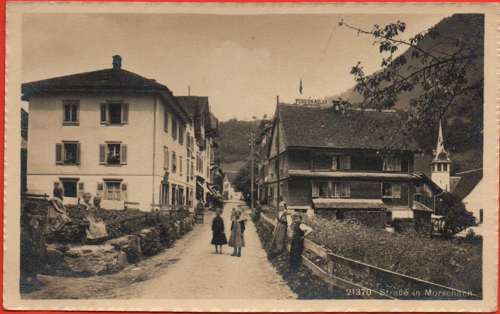 Ansichtskarten: Strasse in MORSCHACH – Neu (gemäss Beschreibung) aus Jona von philajona