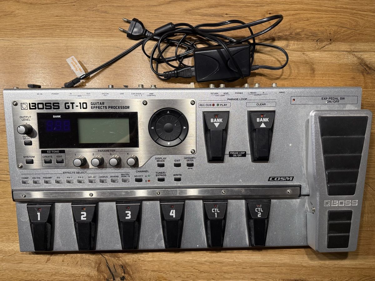 Boss Strumenti musicali: Boss GT-10 Gitarren Effekte – Usato da Wil SG venduto da Bazze