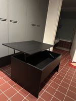 Couchtisch mit Hubfunktion, schwarz, sehr guter Zustand