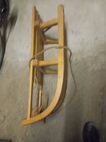 Davoser Holzschlitten, guter Zustand für tolle Abfahrten!