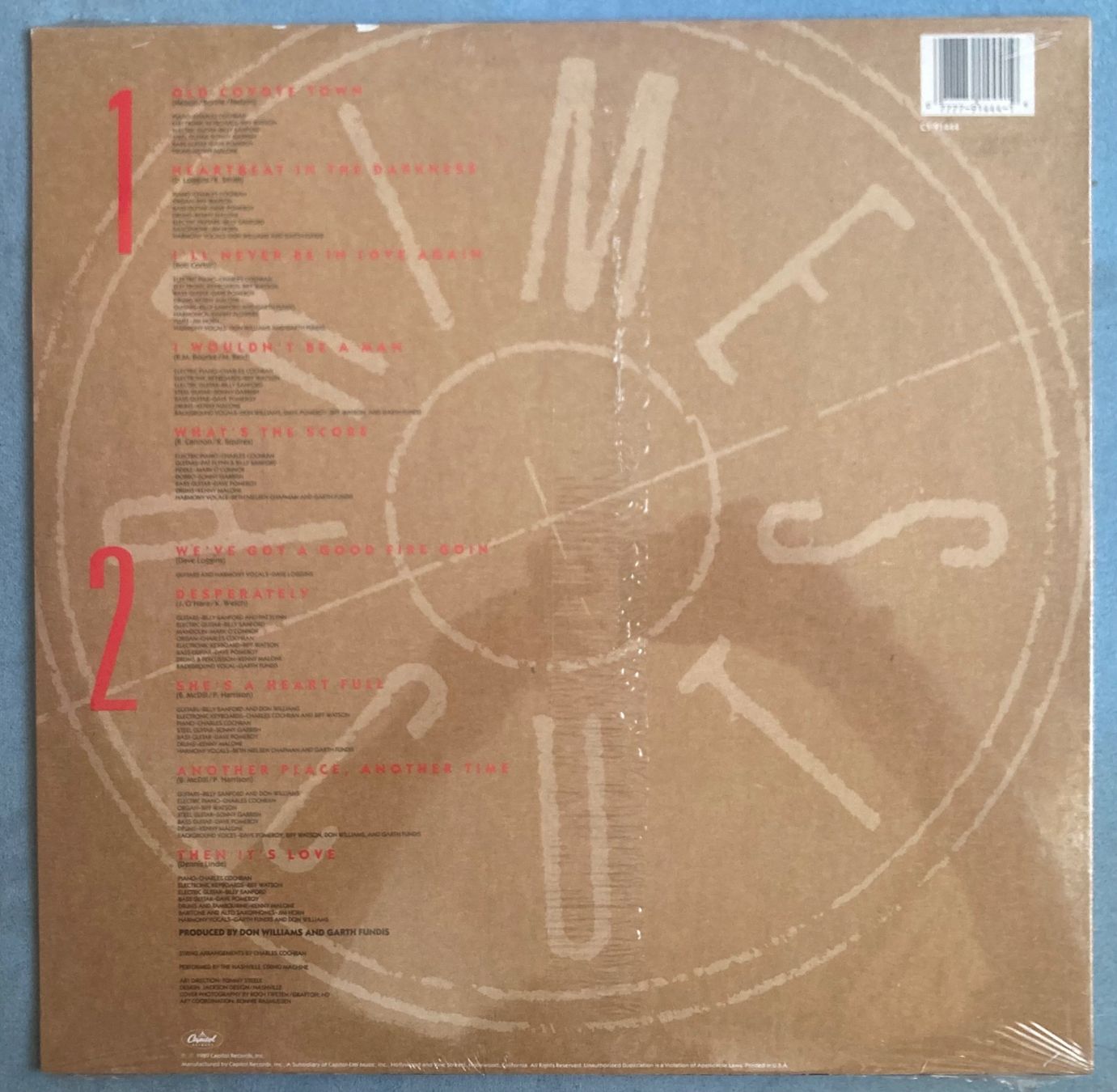 Dischi in vinile: DON WILLIAMS - PRIME CUTS – Nuovo e nell'imballaggio originale da Poliez-Pittet venduto da Newtown-Records 1