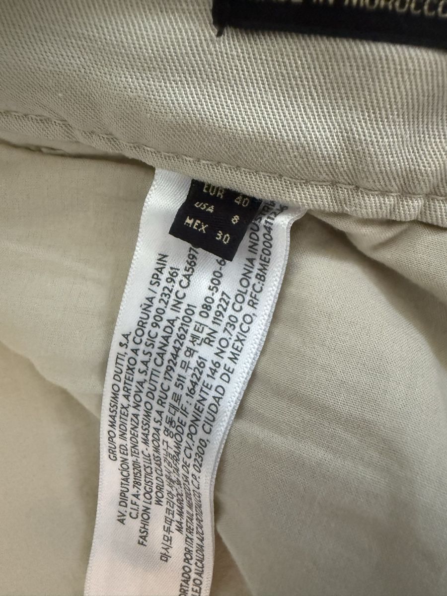 Massimo Dutti Pantaloni: Pantalon à pinces Massimo Dutti – Nuovo (secondo la descrizione) da Vernier venduto da DubasNicole 5