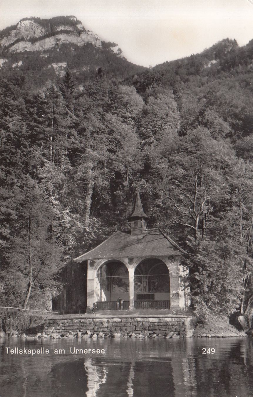 Ansichtskarten: Tellskapelle 1961 – Gebraucht aus Bürglen TG von StampGraf