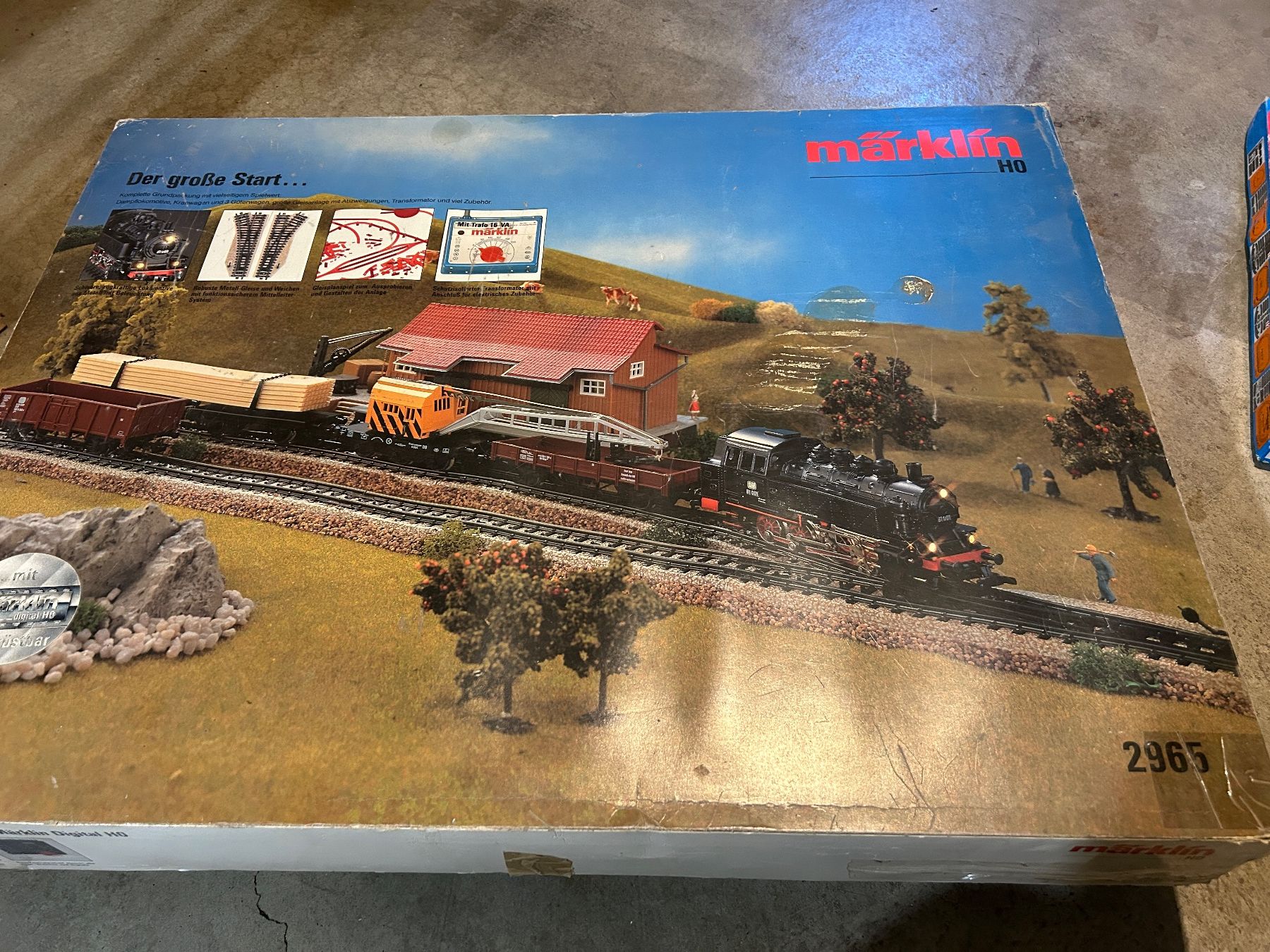Märklin Modellini di ferrovie: Märklin H0 Starterset 2965 – Usato da Riehen venduto da Polymorpheus