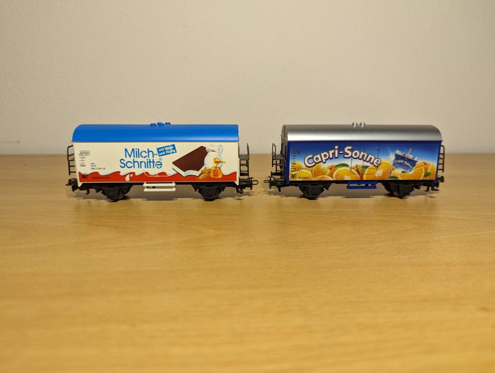 2 Märklin Güterwagen, Capri Sonne, Milchschnitte | Kaufen auf Ricardo