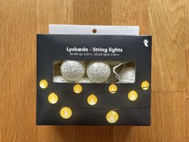 Chaine lumineuse - Lichterkette - String lights - LED - New