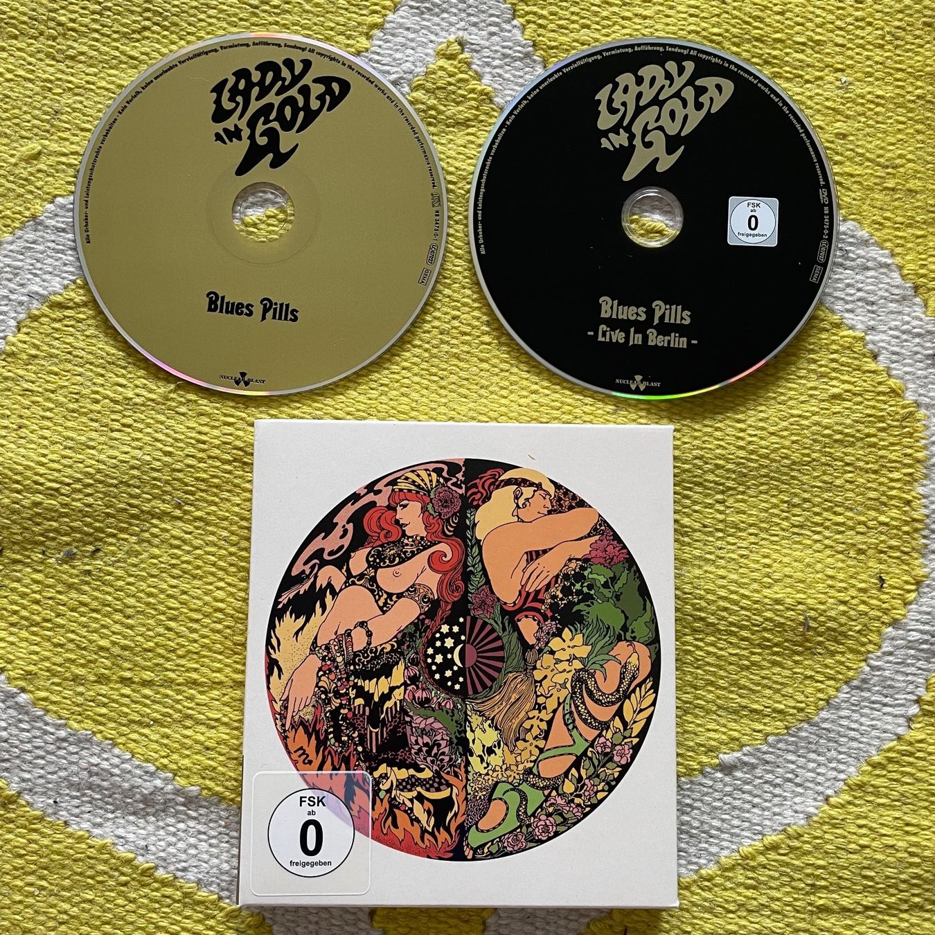 CD: BLUES PILLS-CD+DVD LADY IN GOLD – Usato da Rorschacherberg venduto da CD-Roli
