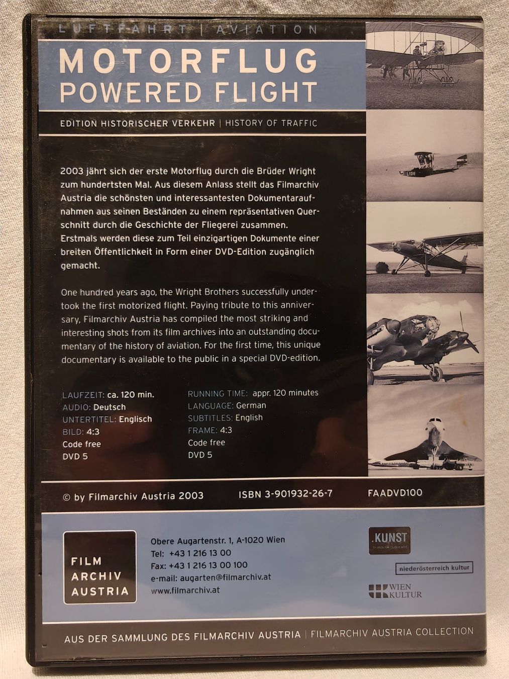 Tutti i DVDs: Motorflug Powered Flight – Usato da Gutenswil venduto da Vulcano21 1