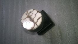 RING AUS HOLZ MIT ECHT MOSCHLEN,,,GLANZIG UND MATTE