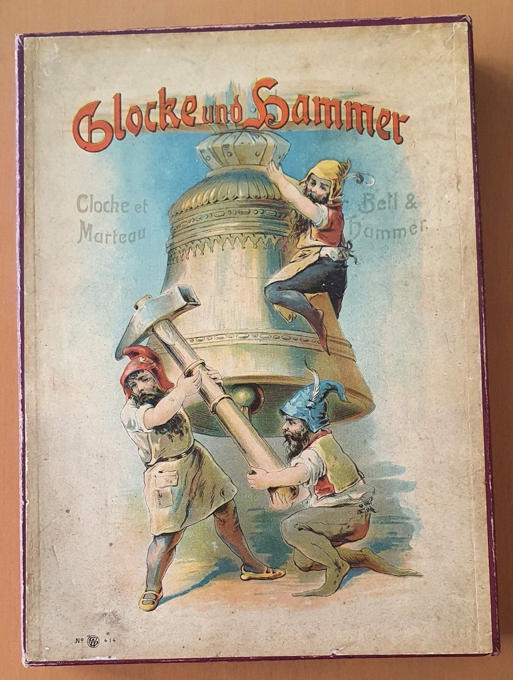 Franz Carl Weber Spiele: Antikes Spiel  - Glocke und Hammer – Gebraucht aus Kreuzlingen von Rschweiz1