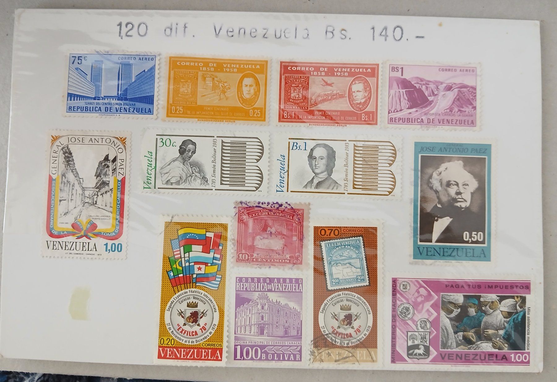 Tutti i francobolli: Briefmarken Venezuela / verschiedene – Usato da Tecknau venduto da servus4492 1