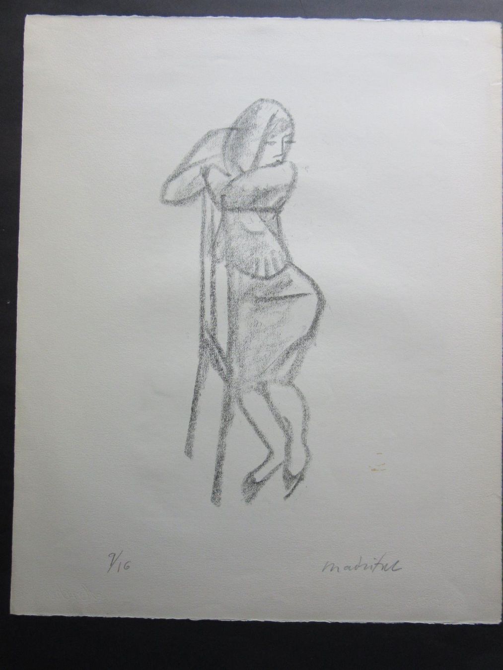 Grafica & Litografie: KARL MADRITSCH LITHOGRAPHIE BLATT 8/16 – Usato da Gersau venduto da grafik-kunst 1
