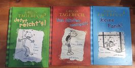 3x Gregs Tagebuch  (Band 1, 3 und 6)  Top Zustand! 