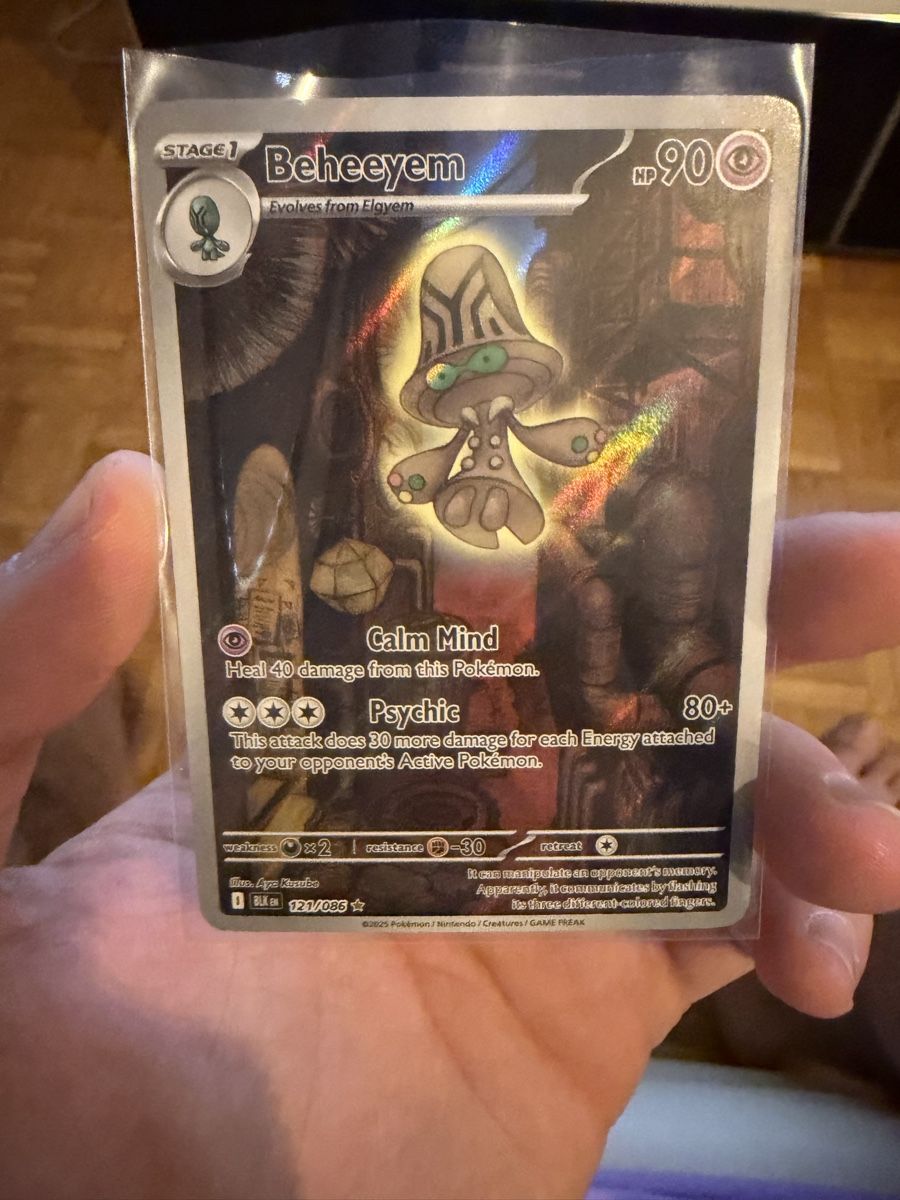 Pokémon Sammelbilder & Trading cards: Carta Pokémon beheeyem  – Neu (gemäss Beschreibung) aus Bellinzona von sa_2025h
