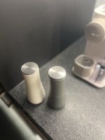 Joseph Joseph Salt Pepper Grinder Set White Grey