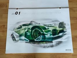 AMG Kalender der Jahre 2021 und 2024 zu verkaufen