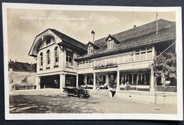 Gasthof zum Hirschen Kehrsatz, Oldtimer Auto,  1930