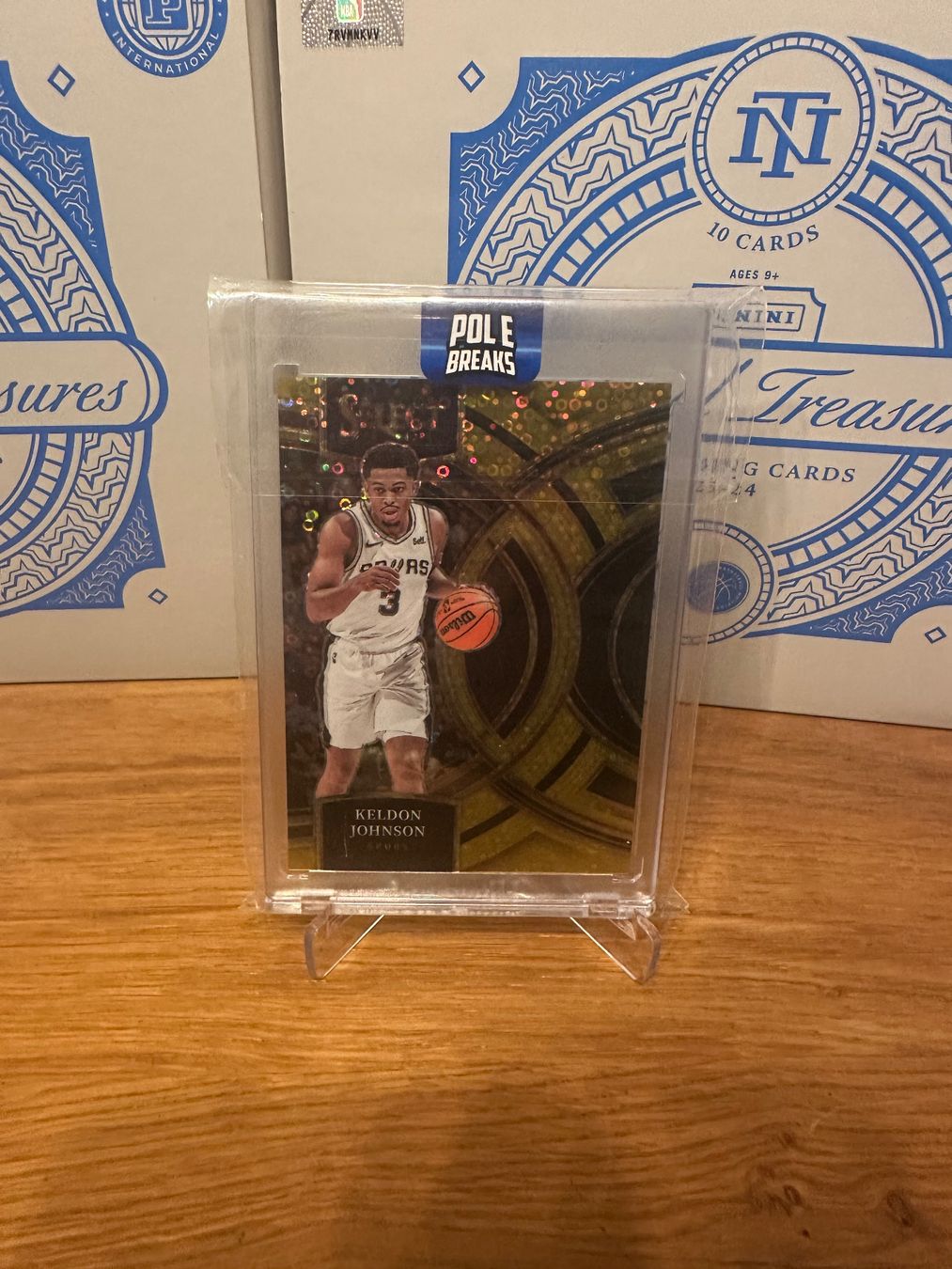 Nba Carte collezionabili: Carte Keldon Johnson Select 07/10 – Usato da Vullierens venduto da Gaara04