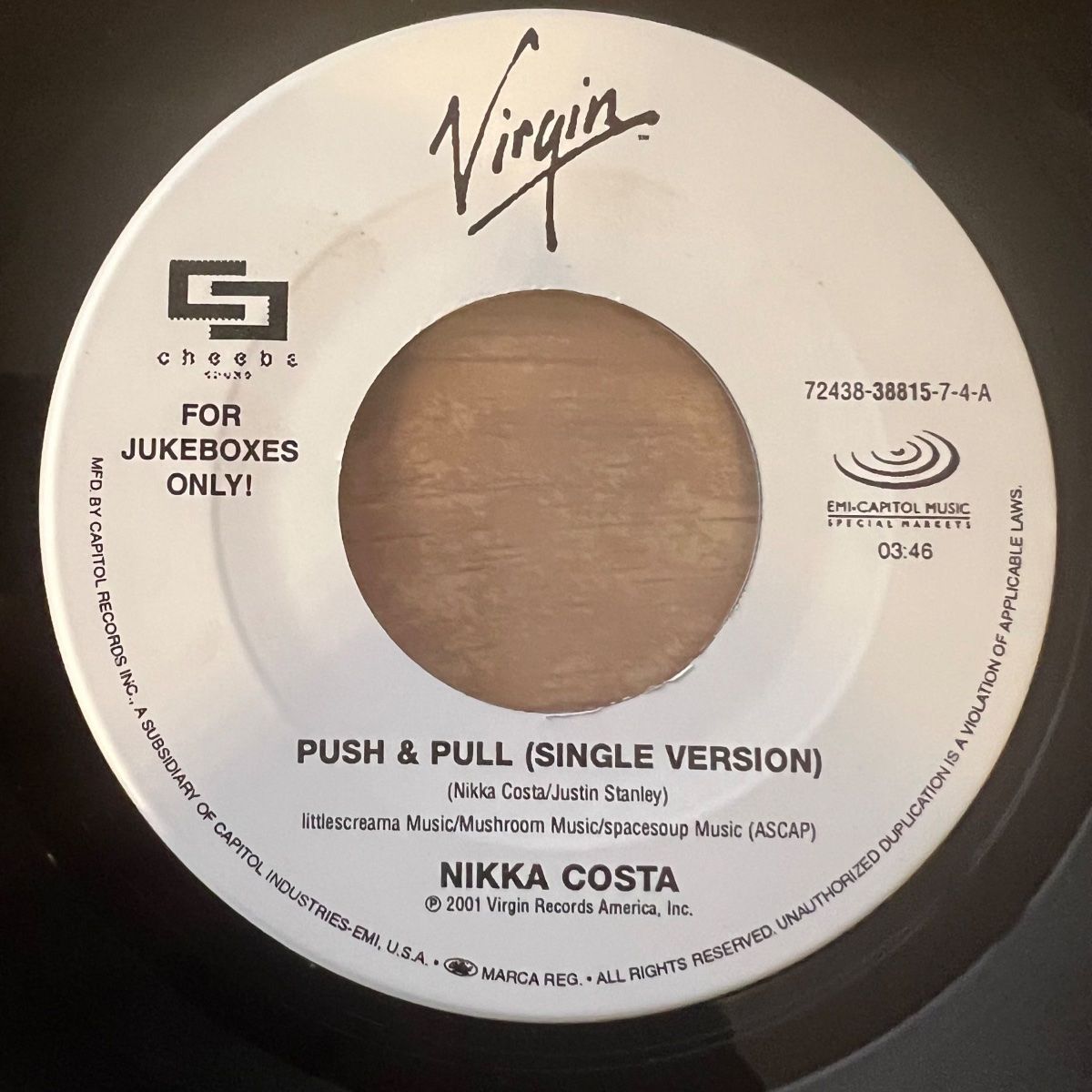 Dischi in vinile: Nikka Costa - Push & Pull / US-Press. 2001 - Juke Box Ed. – Usato da Gais venduto da soundcave57