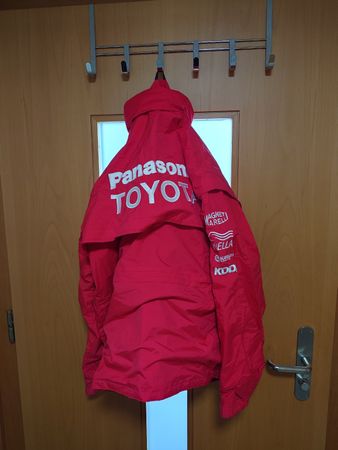Jacke Toyota Panasonic F1 Racing rot Grösse L