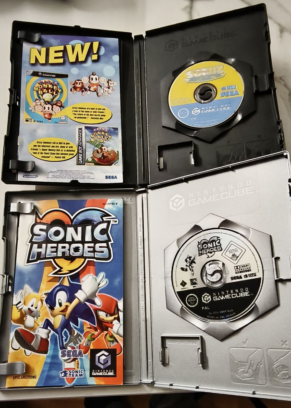 Nintendo Spiele: Sonic Heroes + Sonic Mega Collection - Gamecube Origina – Gebraucht aus Oensingen von ece_8k7q 5