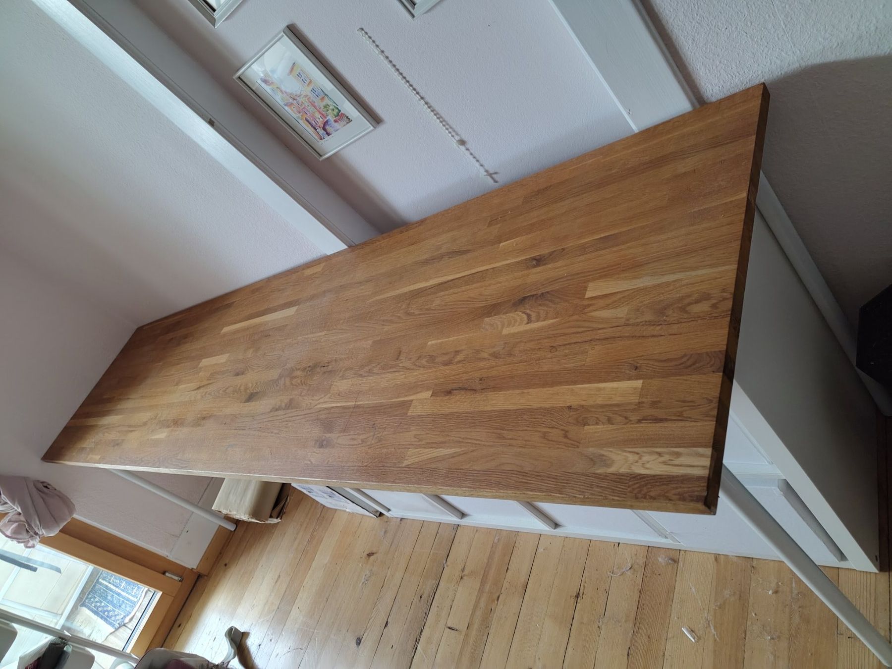 Tavoli: Tisch aus massiver Eichenplatte, geölt – Usato da Lengnau BE venduto da Homebody 1