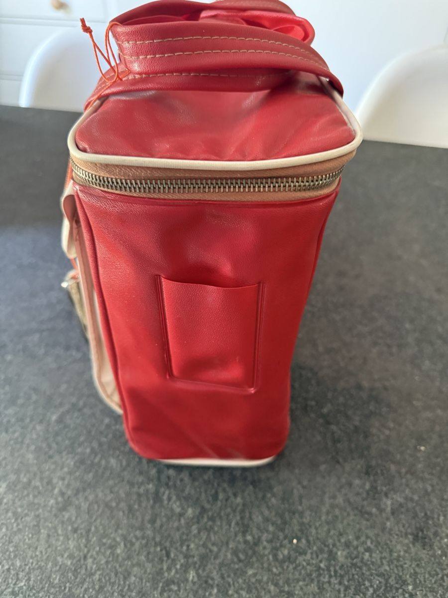 Coca-Cola Frigoriferi & Refrigeratori: Kühltasche Coca Cola rot mit Flaschenöffner 1968 – Usato da BASEL venduto da zum_schneugge 6